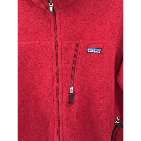 Patagonia Simple Synchilla Jacket Men's Red - Size XL - Picture 2 of 5